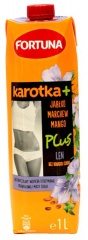 Sok Fortuna karotka jabłko-marchew-mango-len 