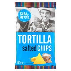 Case De Mexico Tortilla chips solone 125 g