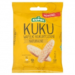 Wafelki kukurydziane kuku naturalne 