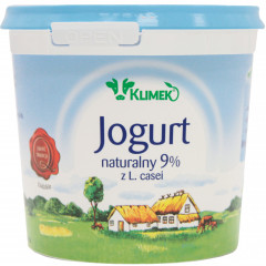 Jogurt Klimeko naturalny 9% 