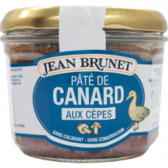 Pasztet jean brunet z kaczki z borowikami 
