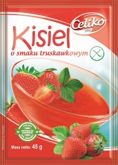 Kisiel o smaku truskawkowym 