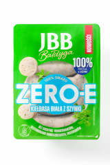 Kiełbasa JBB biała z szynki zero-e 350g 