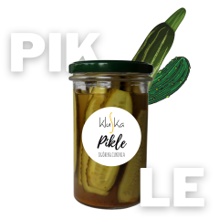 Pikle kluska ogórek cukinia w curry 