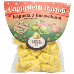 Ravioli z kapustą i borowikami/ 