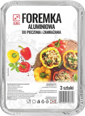 Foremki aluminiowe Spar do pieczenia i zamrażania 0,85l 