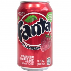 Napój gazowany fanta starwberry 