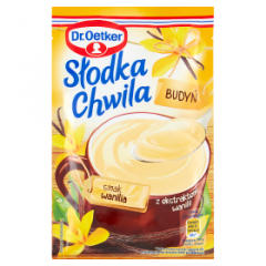 Dr. Oetker Słodka Chwila Budyń waniliowy 43g Nowa receptura