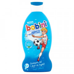 Bobini Szampon, żel pod prysznic i płyn do kąpieli 330ml Super Piłkarz
