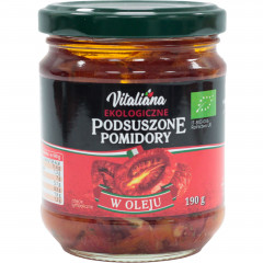 Pomidory vitaliana podsuszane w oleju ekologiczne 
