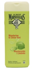 J&J Le Petit Marseillais żel pod prysznic mandarynka/limonka 400 ml