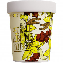 Lody Willisch bez cukru waniliowe z kremem czekoladowo-orzechowym 