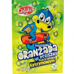 Oranżada w proszku o smaku cytrynowym 