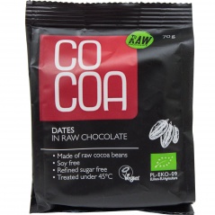 Daktyle w surowej czekoladzie bio 