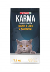 Spar karma dla kota sucha bogata w drób z warzywami 