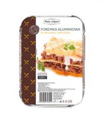 Foremka aluminium do pieczenia i zamrażania 