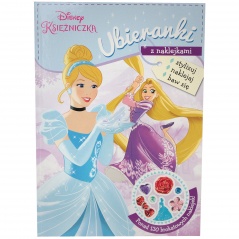 Księżniczka. ubieranki z naklejkami 