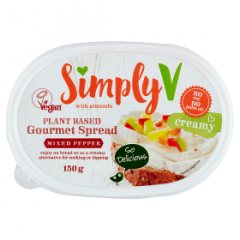 Simply V wegańska pasta kanapkowa na bazie migdałów z papryką 150 g