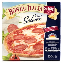 Pizza Salami bezglutenowa Schar 