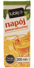 Napój pomarańczowy Lubię :) 