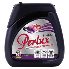 Kapsułki do prania perlux black 24szt 