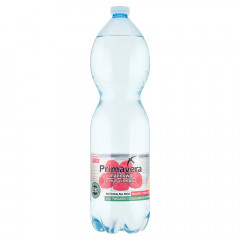 Woda gaz Primavera malina imbir 1,5l + kaucja 50 gr 