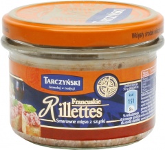 Rillette francuskie z szynki Tarczyński 
