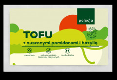 Tofu z suszonymi pomidorami i bazylią 200 g Polsoja