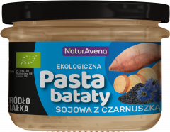 Pasta naturavena bataty sojowa z czarnuszką bio 