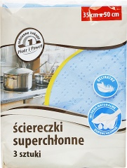 Ściereczki superchłonne Piotr i Paweł 3szt 
