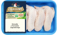 skrzydła z kurczaka zagrodowego tacka 