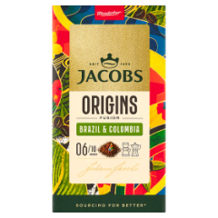 Kawa mielona Jacobs Origins Brazil&Colombia 450g