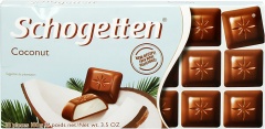 Czekolada schogetten z kremem kokosowym 