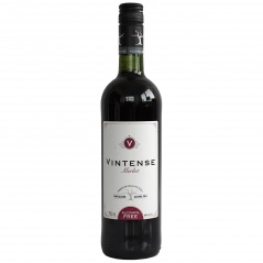 Wino bezalkoholowe vintense merlot 