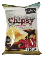 Chipsy o smaku papryki Lubię :) 