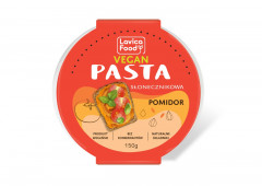 Pasta lavica food vegan słonecznikowa pomidor 