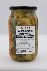 Śledź Domowe Przysmaki w zalewie octowej 