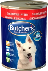 Butcher's 390g z wołowiną i ryżem pasztet