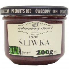 Dżem śliwkowy ze stewią 