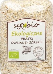 Płatki owsiane górskie ekologiczne Symbio