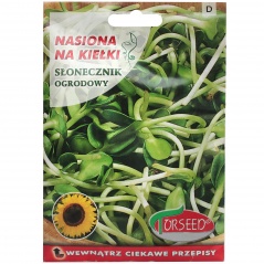 Nasiona na kiełki - słonecznik ogrodowy 