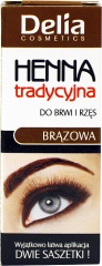 Henna do brwi i rzęs brązowa 