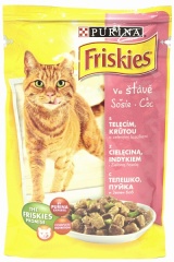 Friskies Cielęcina Indyk (K) 