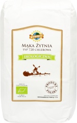 Mąka żytnia jasna typ 720 chlebowa eko Symbio