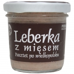 Leberka z mięsem 