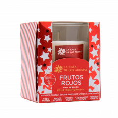 Świeca zapach La Casa de Los aromas czerwone owoce 