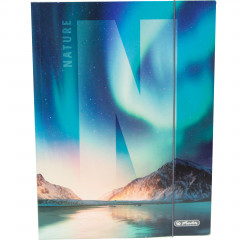 Teczka z gumką Herlitz rysunkowa a4 nature 