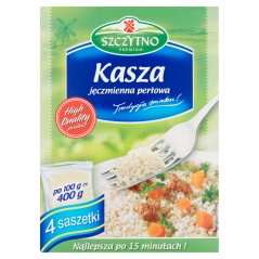 Kasza jęczmiennna mazurska/4x100g 