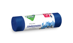 Forte+ Worki na śmieci zawiązywane 120L 10 szt. LDPE