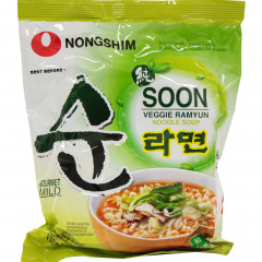 Zupa instant shin ramyun wegetariańska 